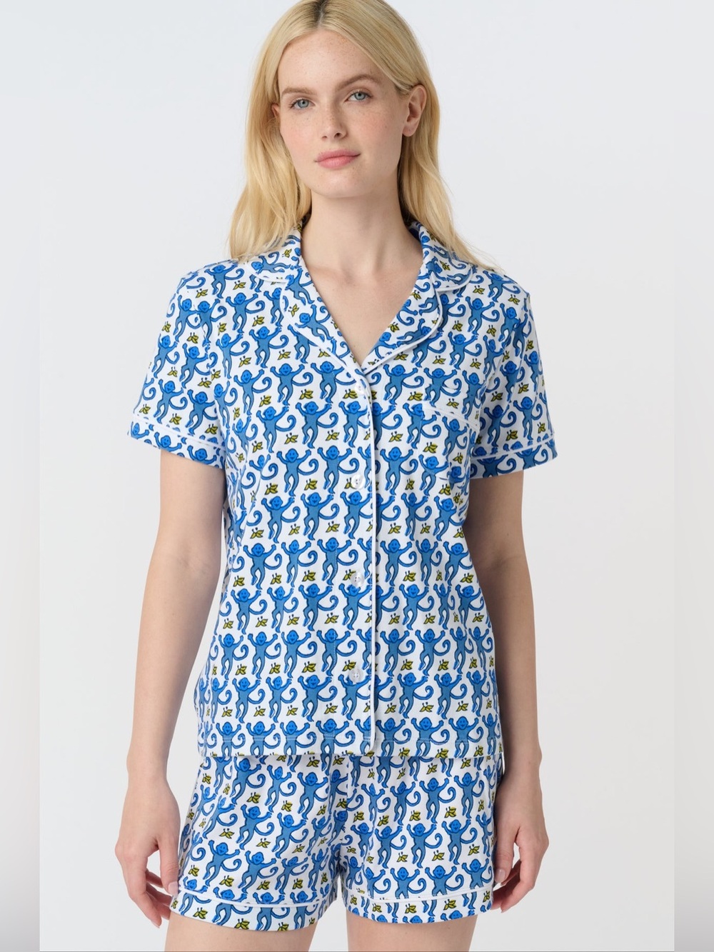 Roller Rabbit Monkey Polo Pajamas Set Size XS - CURRENT ON SITE!!!